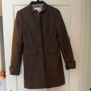 Banana Republic Brown Wool Trench Coat